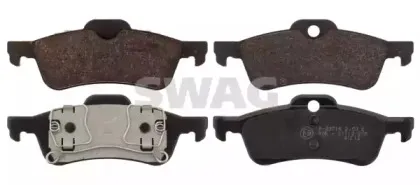 Комплект тормозных колодок, дисковый тормоз SWAG купить